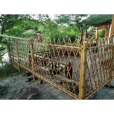 不锈钢仿竹护栏，景观园林竹篱笆，仿竹栅栏，竹节管栏杆，竹篱笆