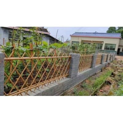 仿竹护栏厂家，新农村建设仿竹护栏，园林绿化工程栏杆