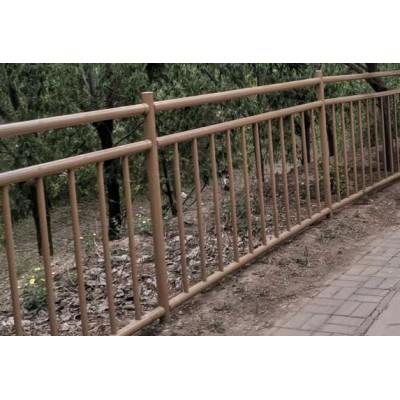 不锈钢仿竹节管护栏规格，景区仿竹篱笆价格，新农村建设仿竹栅栏