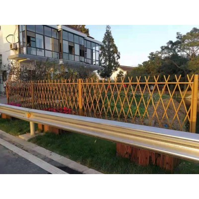 不锈钢仿竹护栏新农村建设花园菜园景区栏杆防真竹篱笆栅