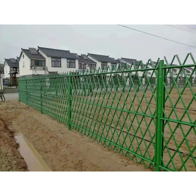 新农村建设不锈钢仿竹护栏，美丽乡村竹篱笆，别墅花园栏杆